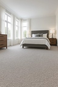 Tapibel, Metrážny koberec Cobalt SDN 64044 - AB tmavo šedý, záťažový, na mieru, šíře 4m, šedá, ab (mriežka), chodba / predsieň