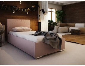 Jednolôžková posteľ 80x200 FLEK 5 - ružová