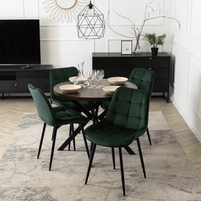 Stôl RENO 90–190 cm Dub Zlatý/Čierny