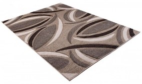 Kusový koberec Moderné tvary 4 béžový 2 60x100cm