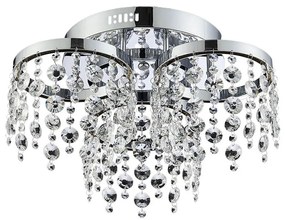 LUXERA 64394 - LED Krištáľový prisadený luster ERATTO 3xLED/11W/230V