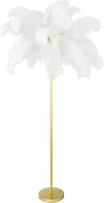 Dekoračná lampa FERI 1 01 biela / zlatá