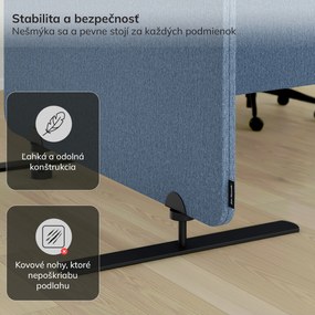 Akustická stena SADIE Frozen Lake 280/145 cm