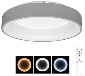 Brilagi - LED Stmievateľné stropné svietidlo LED/40W/230V 3000-6500K šedá + DO BRKL01R-40W/LED-SED