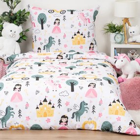4Home Detské bavlnené obliečky Fairytale Dream, 140 x 200 cm, 70 x 90 cm