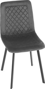 Jedálenská stolička DCL-973 GREY4 Farba: Sivá