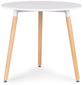 Moderný drevený stôl, 80x74,5 cm