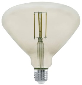 EGLO LED stmievateľná filamentová retro žiarovka, E27, BR150, 4W, 360lm, teplá biela
