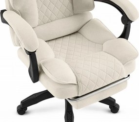 Ergonomická kancelárska stolička HC-1031 Ecru