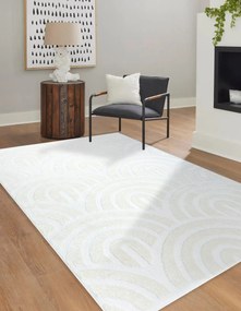 Moderný koberec MODE 8629 mušle krémová Veľkosť: 180x270 cm