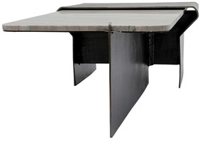 Montagna konferenčný stolík sivý 142x70 cm