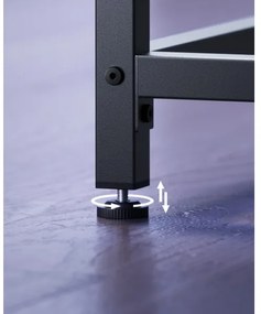 Písací stôl SOLEA čierny