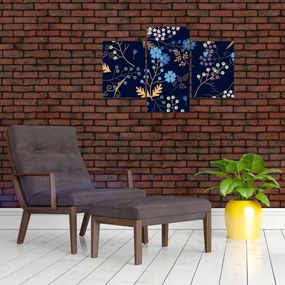 Obraz - Jesenné kvety (90x60 cm)