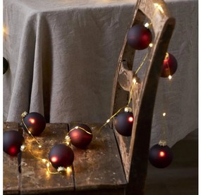 Eglo 411559 - Vianočný reťazec BLISS 22xLED/3xAA 2,6m teplá biela