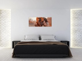 Obraz - Veľký slon africký (120x50 cm)