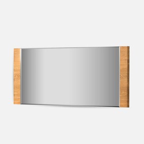 Nástěnné zrcadlo London 80 140 cm z masivu dub přírodní