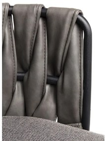 Cheerio barová stolička sivá