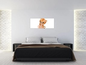 Obraz - Akvarelové zvieratko N⁰6 (120x50 cm)