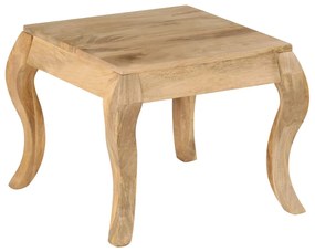 Koncový stolík 45x45x40 cm masívne mangovníkové drevo