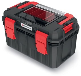 Kufor na náradie B, šírka 45 cm, organizér, čierna