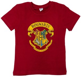 Detské tričko HOGWARTS vínové - rôzne veľkosti Veľkosť: 98 - 104