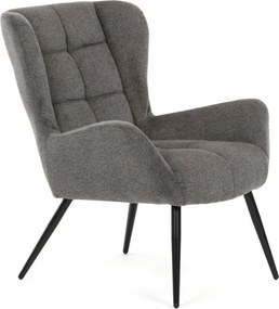 Kreslo sivé AK-H9206 GREY2
