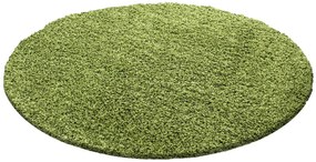 Ayyildiz Kusový koberec LIFE 1500, kulatý, Zelená Rozmer koberca: 160 cm KRUH