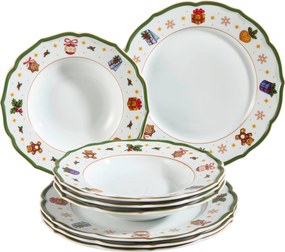 XXXLutz JEDÁLENSKÝ SERVIS 8-dielne X-Mas - Vianočné dekorácie - 005653016702