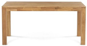 Jedálenský stôl 160 x 90 cm, dub, XL