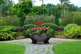 ZÁHRADNÉ OHNISKO VERO ČIERNE 95 cm