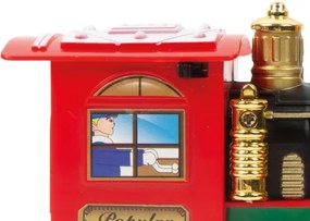 LED Vianočná dekorácia 10xLED/4xAA vlak