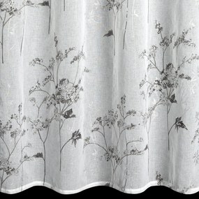ZÁCLONA NA KRÚŽKOCH SERMA 140X250 CM KVETY