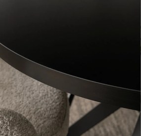 Rozkladací stôl LUKAS 100-250 cm čierny