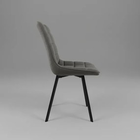 Jedálenská stolička ADINA sivá