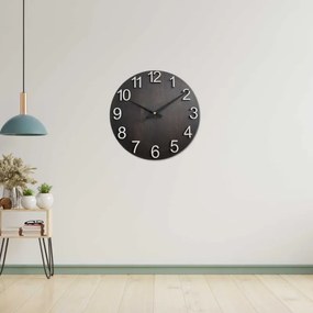 Dizajnové nástenné hodiny z masívneho dreva I SENTOP MAS017-3169-hands/black