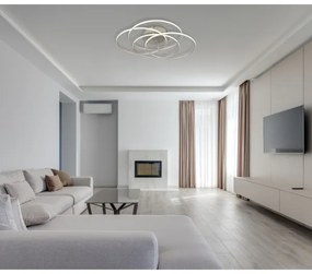 Globo 67355-55N -LED Stropné svietidlo KOMBOS LED/55W/230V pr.51,5 cm matný chróm