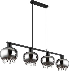 XXXLutz ZÁVESNÉ SVIETIDLO, 114/21/120 cm - Interiérové svietidlá - 004558509004
