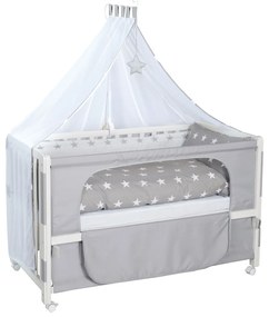 roba Detská postieľka Room Bed, 60 x 120 cm (Little Stars, biela) (100341028)