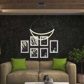 LED Luster na lanku LED/16W/230V 4000K