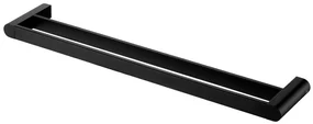 Erga Futura, 2-radový vešiak na uteráky 610 mm, čierna matná, ERG-02967