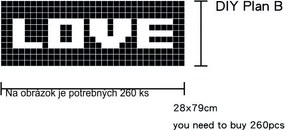 SENTOP | Nálepky na stenua samolepky srdce I SENTOP FA-501 FA501