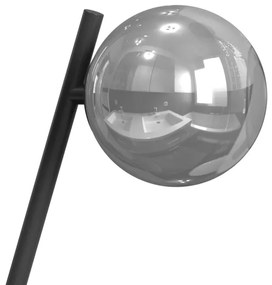 ONLI - Stolná lampa PALOMA 1xG9/10W/230V 38,5 cm čierna/dymová