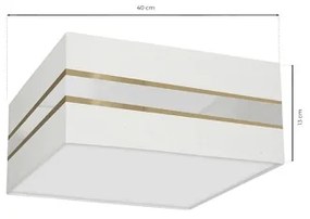 Stropné svietidlo ULTIMO 2xE27/60W/230V biela