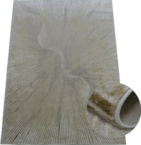 Koberec Esprit 3607 béžový – obdĺžnikový s jemným vzorom Rozmer: 60x100 cm