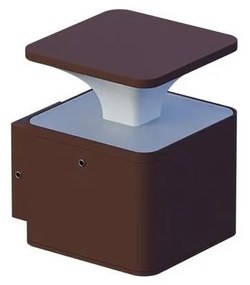 LED Vonkajšie nástenné svietidlo ORNELA LED/6W/230V 3000K IP54 hnedá