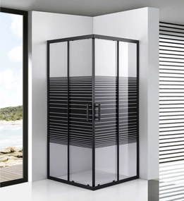 Toulon 6mm Shadow Sprchový kút 80*80 190cm