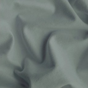 Jersey bavlnené prestieradlo na jednolôžko - 90 x 200 cm - tmavosivé
