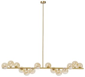 Scala Balls visiaca lampa zlatá