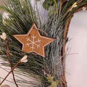 DECOLED Sada ozdôb, 30 x 13 x 1 cm, drevené