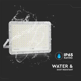 LED Vonkajší solárny reflektor LED/30W/3,2V 4000K biela + DO
